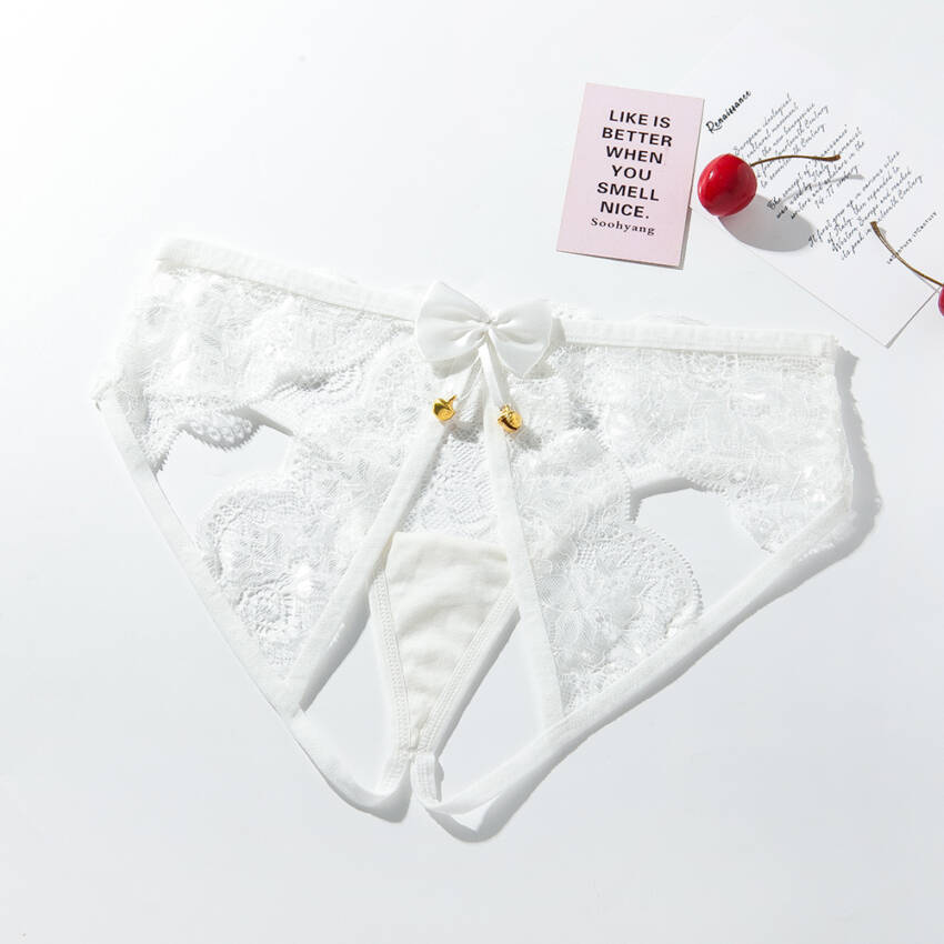 Lace sexy bow panties - Image 9